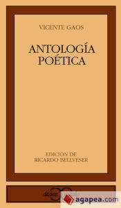 Portada de Antología poética