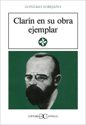 Portada de Clarín en su obra ejemplar