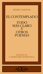 Portada de El contemplado. Todo lo más claro y otros poemas