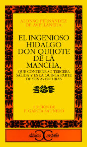 Portada de El ingenioso hidalgo Don Quijote de la Mancha