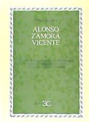 Portada de Homenaje a Alonso Zamora Vicente, vol. V