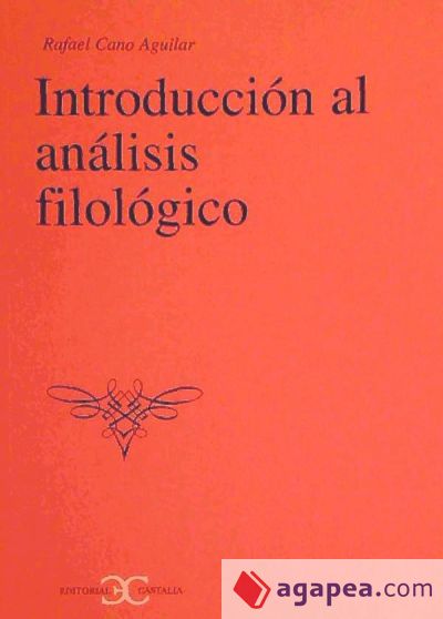 Introducción al análisis filológico