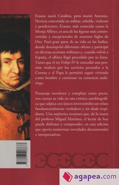 Vida y sucesos de la Monja Alférez Vida y sucesos de la Monja Alférez