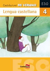 Portada de Cuaderno de verano. Lengua castellana 4&ordm; ESO
