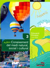 Portada de Nou Coneixement del medi natural, social i cultural 3r (Projecte Salvem la Balena Blanca)