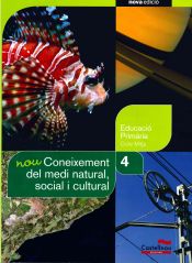 Portada de Nou Coneixement del medi natural, social i cultural 4t (Projecte Salvem la Balena Blanca)