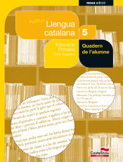 Portada de Nou Quadern Llengua catalana 5è (Projecte Salvem la Balena Blanca)