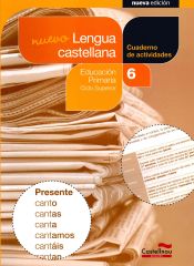 Portada de Nuevo Cuaderno Lengua Castellana 6º (Projecte Salvem la Balena Blanca)