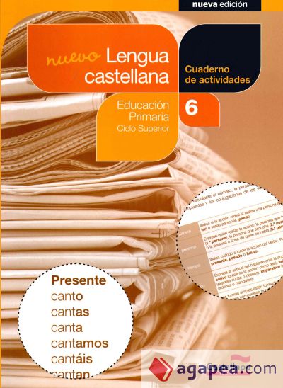 Nuevo Cuaderno Lengua Castellana 6º (Projecte Salvem la Balena Blanca)