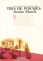 Portada de Tria de poemes d'Ausiàs March