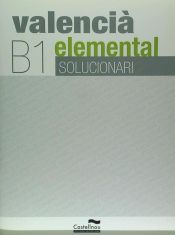 Portada de Solucionari Valencià Elemental B1