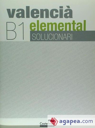 Solucionari Valencià Elemental B1