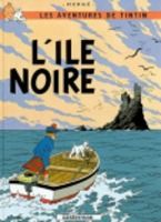 Portada de Les Aventures de Tintin. L'île noire