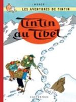 Portada de Les Aventures de Tintin. Tintin au Tibet
