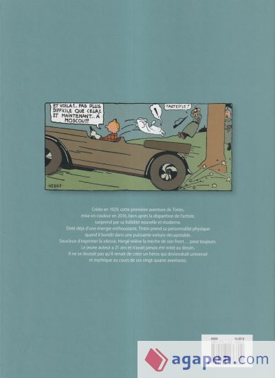 Tintin 1/Au pays des soviets COLOR (francés)