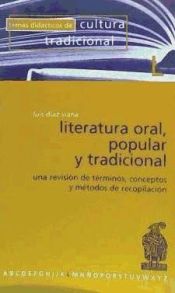 Portada de Literatura oral, popular y tradicional: una revisión de términos y conceptos