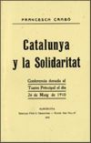 Catalunya y la Solidaritat (facsímil)