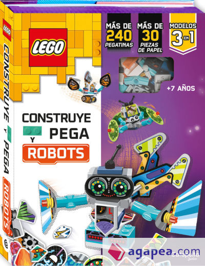 LEGO. Construye y pega robots