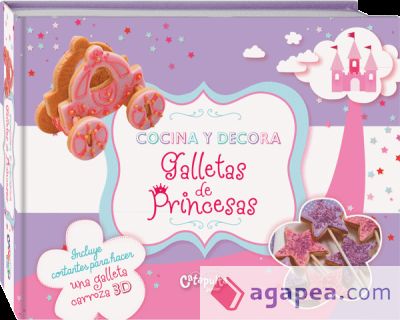 Cocina y decora galletas de princesas