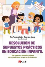 Portada de Resolucion de supuestos practicos en educacion infantil