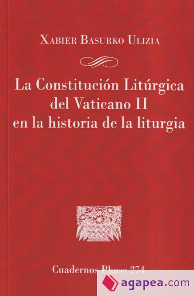La constitución litúrgica del Vaticano II en la historia de la liturgia