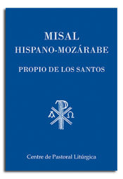 Portada de MISAL HISPANO-MOZÁRABE. PROPIO DE LOS SANTOS