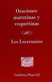 Portada de Oraciones matutinas y vespertinas. Los lucernarios