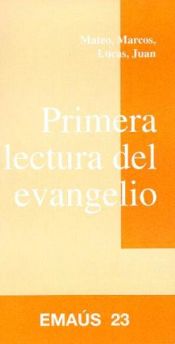 Portada de Primera lectura del evangelio