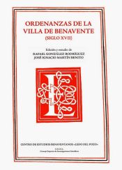 Portada de Ordenanzas de la villa de Benavente, siglo XVII