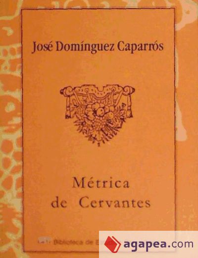 Métrica de Cervantes