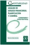 Portada de ANALISIS DE ESTADOS FINANCIEROS. PLANIFICACION Y CONTROL (COMENTARIOS Y CASOS PRACTICOS)