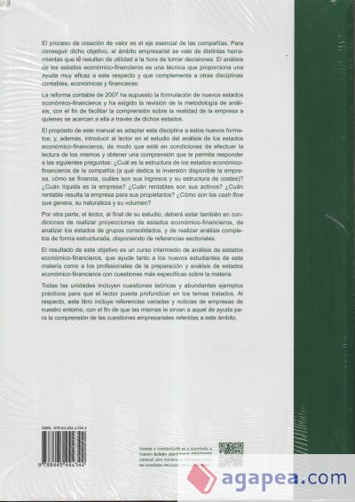 ANÁLISIS DE ESTADOS ECONÓMICO-FINANCIEROS