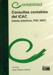 Portada de Consultas contables del ICAC (casos prácticos, PGC 2007)