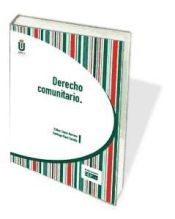 Portada de Derecho comunitario