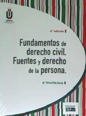 Portada de Fundamentos de derecho civil. Fuentes y derecho de la persona