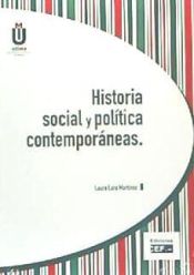 Portada de Historia social y política contemporáneas