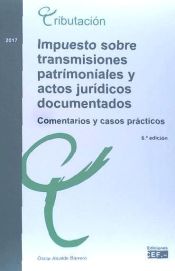 Portada de Impuesto sobre transmisiones patrimoniales y actos jurídicos documentados