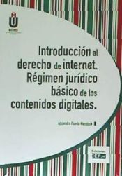 Portada de Introducción al derecho de internet. Régimen jurídico básico de los contenidos digitales