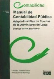 Portada de Manual de contabilidad pública: (adaptación al plan de cuentas de la administración local)