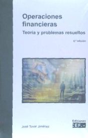 Portada de Operaciones financieras. Teoría y problemas resueltos