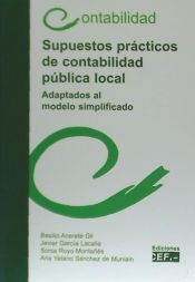 Portada de Supuestos prácticos de contabilidad pública local