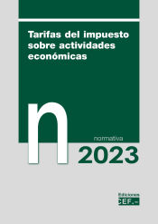 Portada de Tarifas sobre el impuesto de actividades económicas