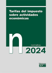 Portada de Tarifas sobre el impuesto de actividades económicas