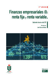 Portada de Finanzas empresariales I: renta fija y renta variable