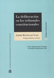 Portada de La deliberación en los tribunales constitucionales