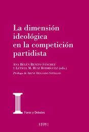 Portada de La dimensión ideológica en la competición partidista