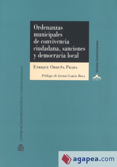 Ordenanzas municipales de convivencia ciudadana, sanciones y democracia local