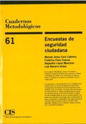 Portada de Encuestas de seguridad ciudadana