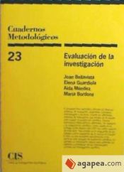 Portada de Evaluación de la investigación