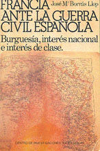 Portada de Francia ante la Guerra civil española